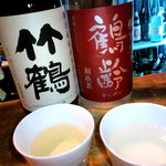 味酒 かむなび - 日本酒の美味。竹鶴￥450