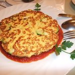 イタリアン レストラン リトル キャット - ズッキイニのオムレツ