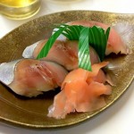 板前料理 みかさ - 鯖にぎり寿司