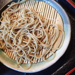 十割そば ひまわりの種 - 韃靼蕎麦、、、途中まで食べちゃった