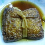 上田温酒場 - 関東煮(もち入りぶくろ)