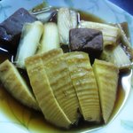 上田温酒場 - 関東煮(ねぎま､たけのこ穂先)