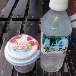 ハセガワストア - 練乳ソースいちごかき氷と京極の名水