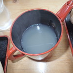 蕎麦湯