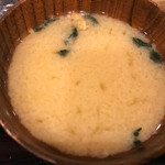 Sumibiyaki Himonoteishoku Shimpachi Shokudou - 味噌汁
