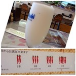 インドネパール料理 ヒマラヤキッチン - ◆ラッシー（＋100円）・・以前と少しお味が違うような、好みではありませんでした。