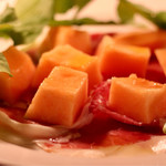 ファイ - サンダニエーレ産プロシュート（夕張メロン添え）