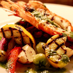 ファイ - ボタン海老と季節野菜のグリーリア