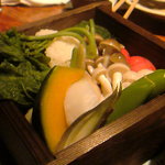 Sake To Meshi Agosuke - あごすけの小さな農園（温野菜サラダ）