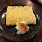 そば茶屋 吹上庵 - 玉子焼き