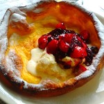 苺のドイツ風パンケーキ