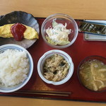 盛岡月が丘食堂 - 朝食セット（３５０円）