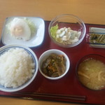 盛岡月が丘食堂 - 朝食セット（３５０円）