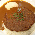 カレー屋 パク森 - パク森カレー　温たまトッピング