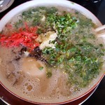 博多ラーメン なみへい - 博多ラーメン半熟煮玉子入り 750円