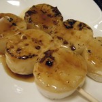 和風喫茶　志らみず - ソフトクリーム白玉＆焼き団子（焼き団子）