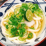 丸亀製麺 - スダチおろしうどん