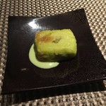 枝豆の焼き豆腐