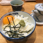 魚菜処 いろり - 山芋スライス