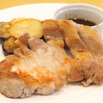 レストラン キヅカ - 銘柄豚ロース肉グリル 1080円