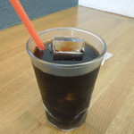 Kitakata Shokudou - モーニングサービスのアイスコーヒー