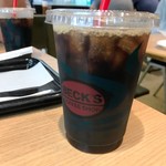 BECKS COFFEE SHOP - 2017年7月　アイスコーヒー