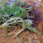 担々麺のトッピング