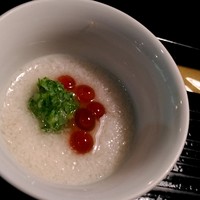 日本料理 落柿 - 山芋、オクラ、イクラ