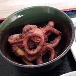 地域カフェ ピリカ - イカの煮つけです。