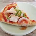 地域カフェ ピリカ - サービスのピザです。