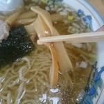 かわにし食堂 - 中華そばのメンマ
