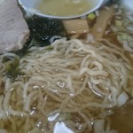 かわにし食堂 - 中華そばの麺