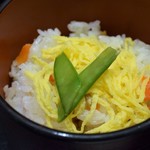 清修庵 - ちらしずし（梅おろしそばセット）