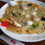レストラン太郎 - 海鮮焼きそば並盛