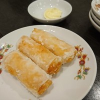 菜香新館 - 元祖海老のウェハース巻き揚げ