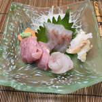 Hamatsuko - メジマグロ、鯛、バイ貝、キジハタ