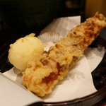 瀬戸内製麺710 - ☆ちくわ天＆半熟玉子天(^o^)丿☆