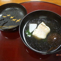 祇園 土井 - 甘鯛（と粟麩・椎茸）のお椀