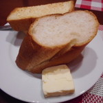 ビストロ アオキ - パン（ランチ）
