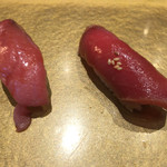 まんてん鮨 日本橋 - 本マグロ食べ比べ。間違いない。。