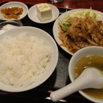 中華料理 宴客 - 豚肉の生姜焼き
