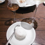 生ハム＆イタリアンVINO - 貴腐ワインとバニラアイス
