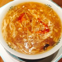 華都飯店 OsakaMetro本町ビル店 - サンラータンメン(o^^o)安定した味