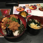 Ichiban Dori - 鶏唐おろし丼セット（880円）