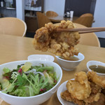 昇福門 - 昇福門(岡山県岡山市北区春日町)唐揚げ丼～ダイセン(大山)盛り