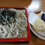 須坂屋 - ざるそば＆野菜天ぷら