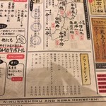 肉和食と蕎麦 ほねぎし - ドリンクメニュー