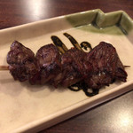 肉和食と蕎麦 ほねぎし - 京鴨　ハート串