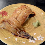 廻鮮寿し　たいの鯛 - 一本煮穴子