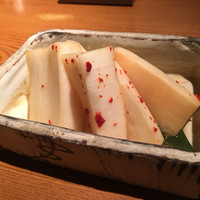 焼鶏あきら 中目黒本店 - お通し
                2017/08/16(水)訪問